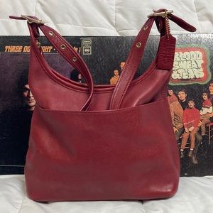 Red Vintage COACH shoulder bag!!!!!